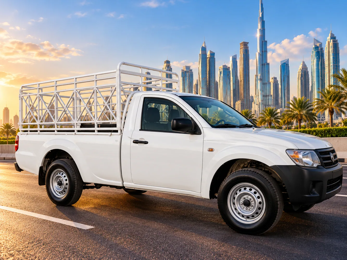 5 Ton Truck Rental truck illustration