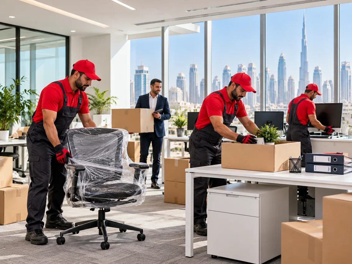 Office relocation in Dubai