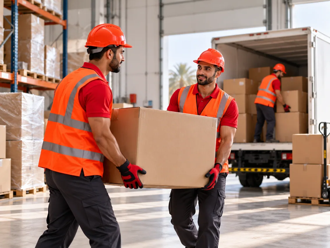 Warehouse loading and cargo delivery